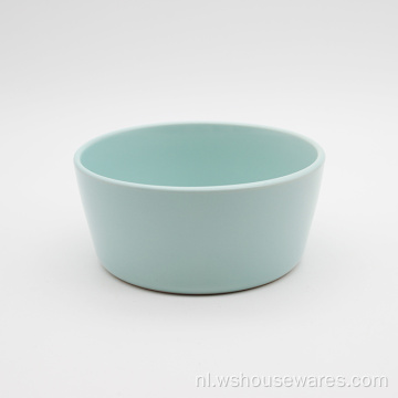 Aangepaste Simple Style Color Glaze keramische servies sets